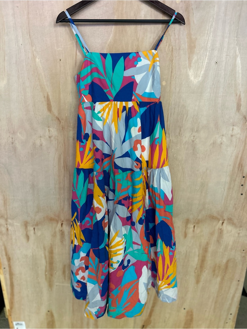 J. Crew Multicolor Floral-Print Sundress in Blue, Pink & Teal - Picture 2 of 8